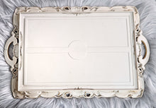將圖片載入圖庫檢視器 Vintage Gold Mirror Tray - Rectangle

