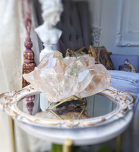 이미지를 갤러리 뷰어에 로드 , Himalayan Quartz x Green Phantom Cluster on Gold Stand - 3.91kg #6
