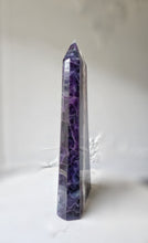 將圖片載入圖庫檢視器 Large Rainbow Fluorite Tower - 816g #979
