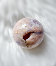 將圖片載入圖庫檢視器 Pink Amethyst Flower Agate Sphere - 392g #100
