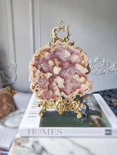 將圖片載入圖庫檢視器 Pink Amethyst Flower Slab - 712g #124
