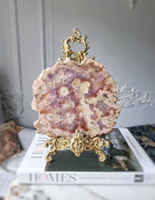 Cargar imagen en el visor de la galería, Pink Amethyst Flower Slab - 712g #124
