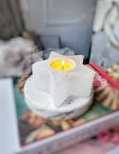 Load image into Gallery viewer, Star Selenite Candle Holder
