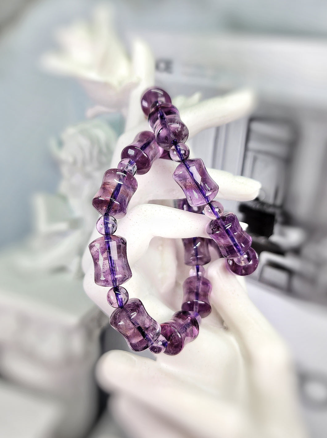 Torus Amethyst Bracelet