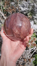 將影片載入圖庫檢視器並播放，STAR Fire Quartz ( Hematoid Quartz ) Sphere - 1.07kg #1
