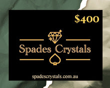 Load image into Gallery viewer, Spades Crystals Gift Cards
