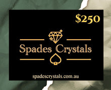 Load image into Gallery viewer, Spades Crystals Gift Cards
